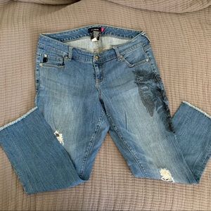 Torrid crop jean